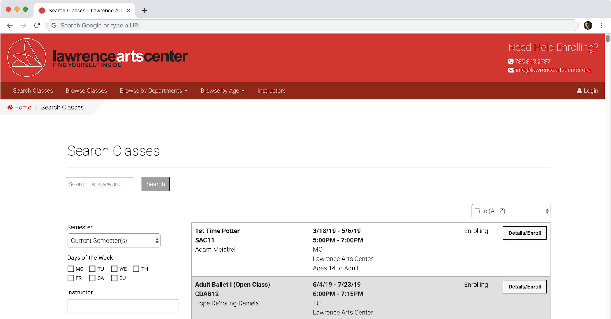 Salesforce events search Salesforce events search
