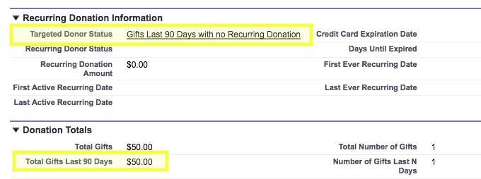 Salesforce Nonprofit Success Pack User-Defined Rollup and Level