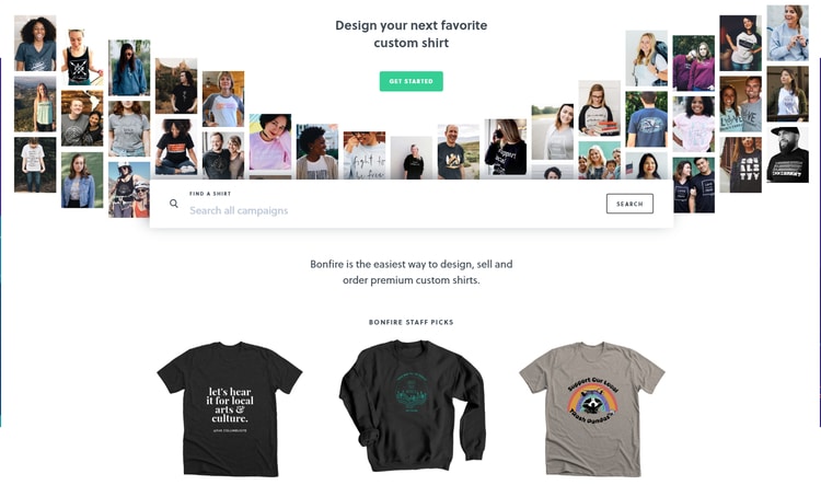 Bonfire is a great way to accept donations online by creating and selling merchandise. Bonfire is a great way to accept donations online by creating and selling merchandise.