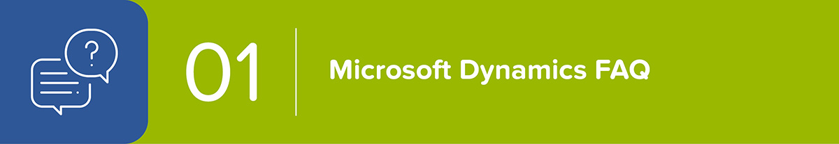 Let's cover some frequent questions about Microsoft Dynamics for Nonprofits. Let's cover some frequent questions about Microsoft Dynamics for Nonprofits.