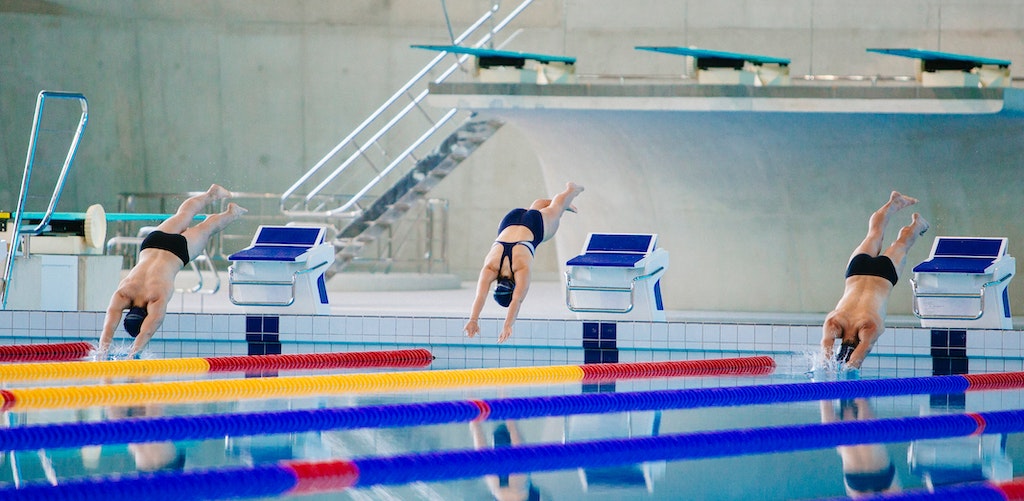 Workplace Fundraising Ideas - Swim