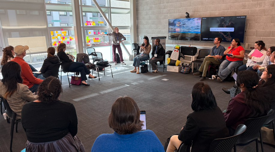 Title card reading 'NPSP Day San Francisco 2026 Recap and Resources' with the subtitle 'SOPs, data integrity, AI, and more from SPUR'